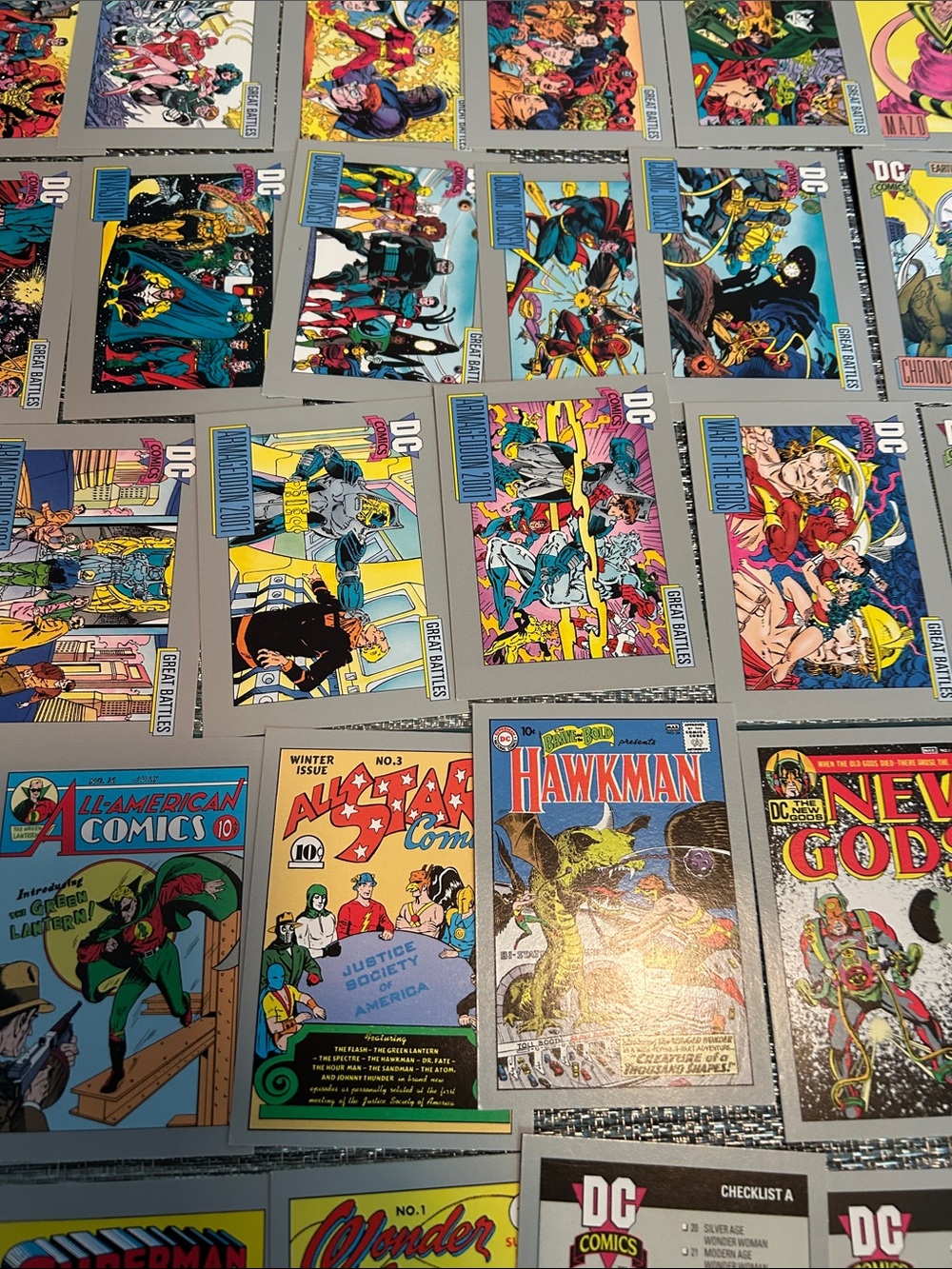 1991 DC Cosmic Cards Inaugural Addition - Picture 17 of 17